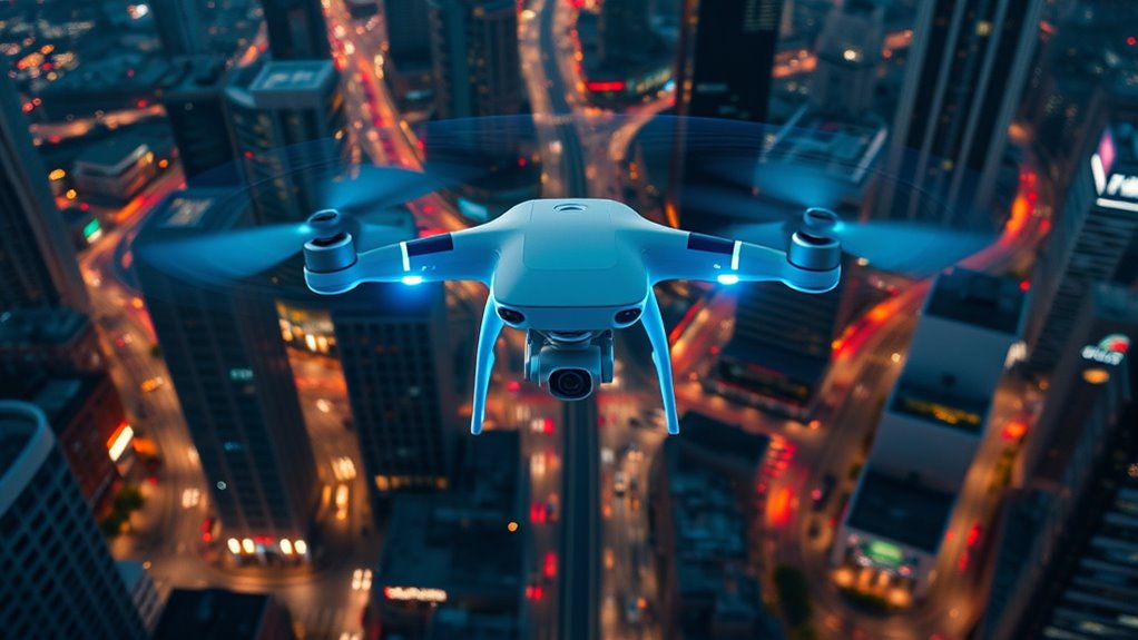 drone navigation in crowded skies