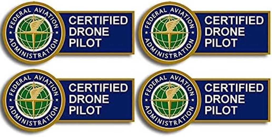 drone pilot sticker set