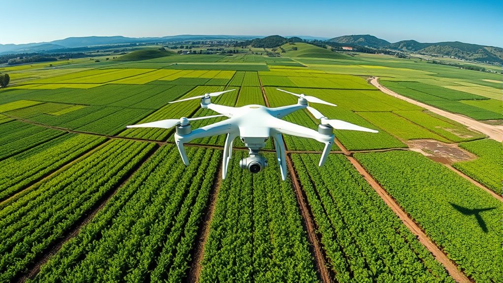 drone powered sustainable farming