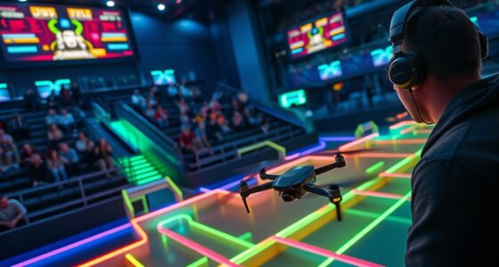 drone racing competition mechanics