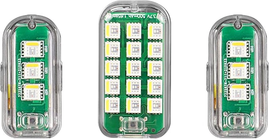 drone safety flashing lights