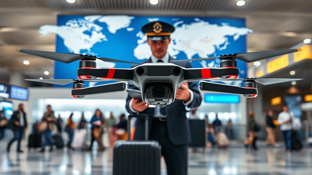 drone travel customs laws