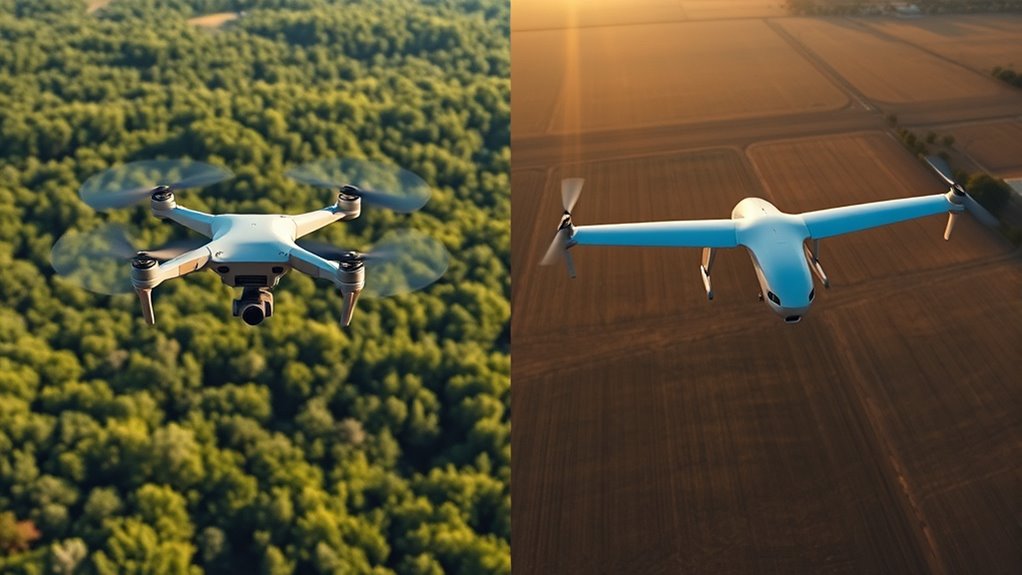 drone type impacts data efficiency