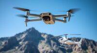drone vs helicopter aerial filming