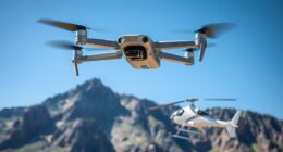 drone vs helicopter aerial filming