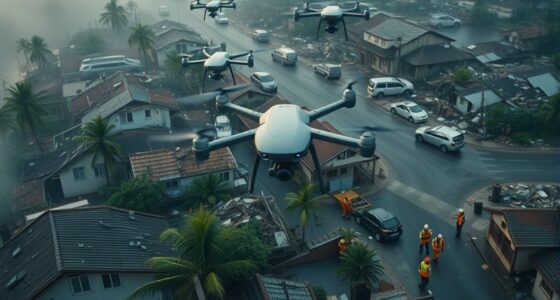 drones aiding disaster recovery