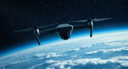 drones altitude and air