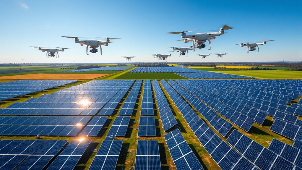 drones revolutionize solar maintenance