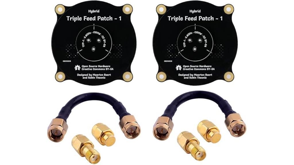 dual 5 8ghz patch antennas