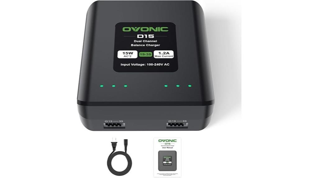 dual lipo battery charger