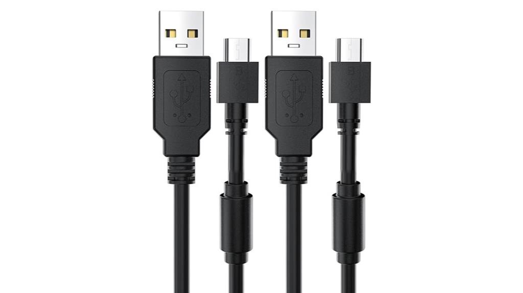 dual micro usb charging cables