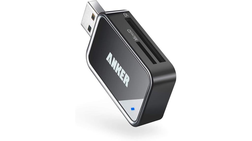 dual slot usb reader