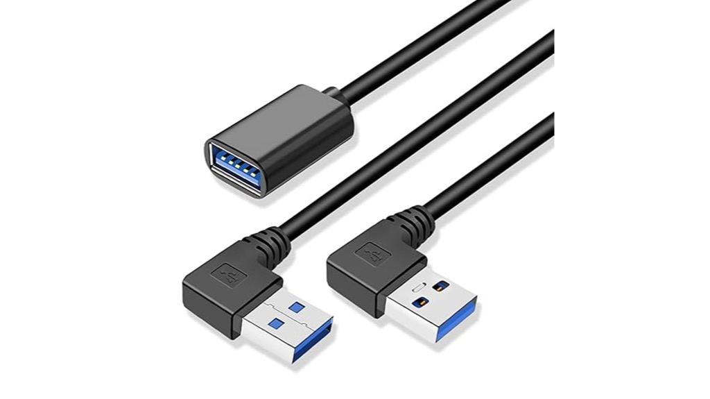 dual usb 3 0 extension cables