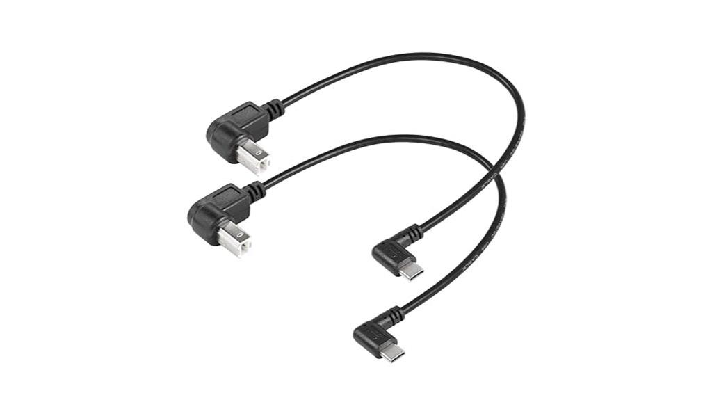 dual usb c printer cables