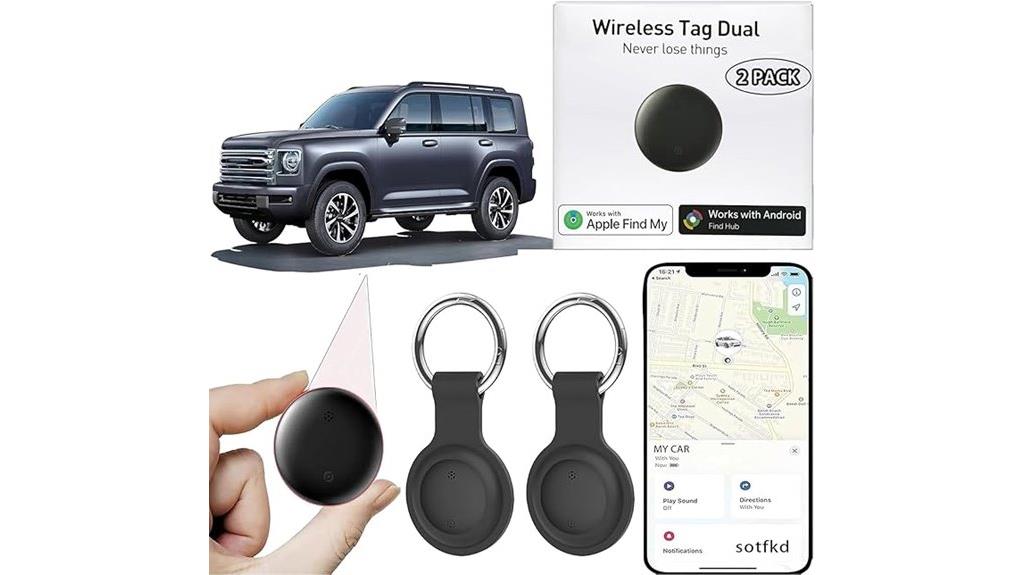 dual vehicle gps trackers