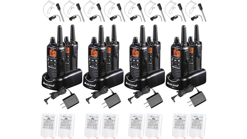 eight midland walkie talkies