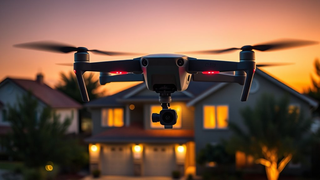 enhanced aerial security surveillance