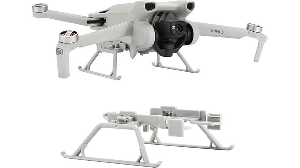 extended foldable landing gear