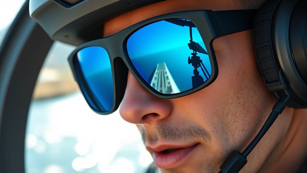 eye protection and glare