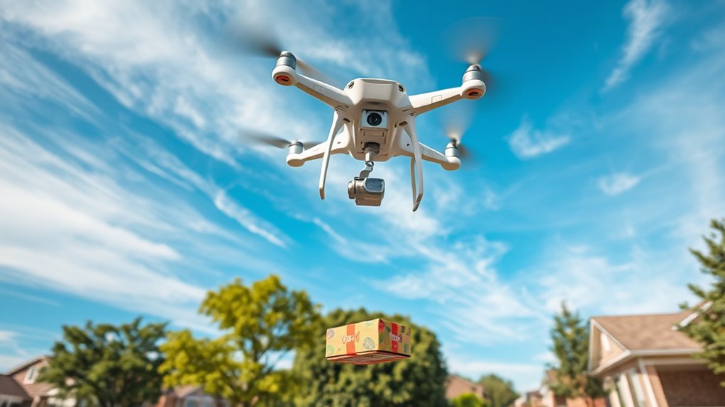 fast reliable drone deliveries