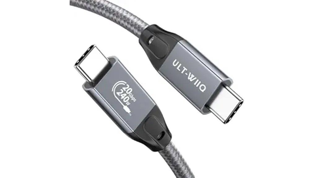 fast usb c data cable