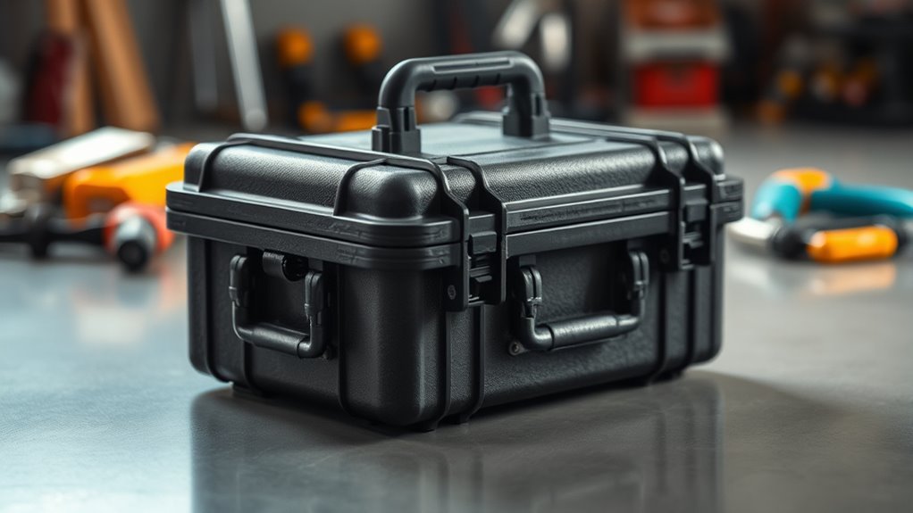 fire resistant portable battery case