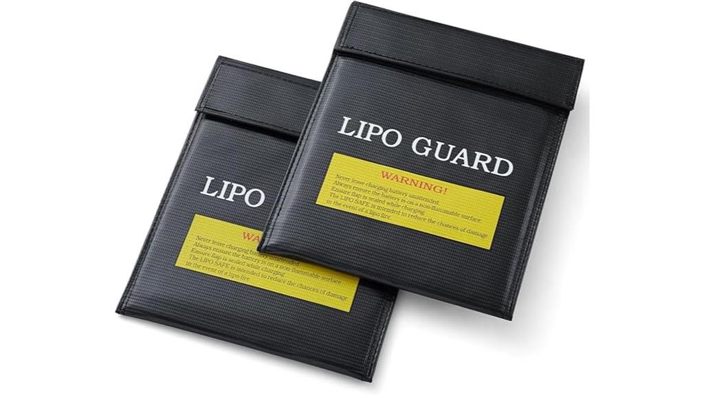 fireproof battery storage bags
