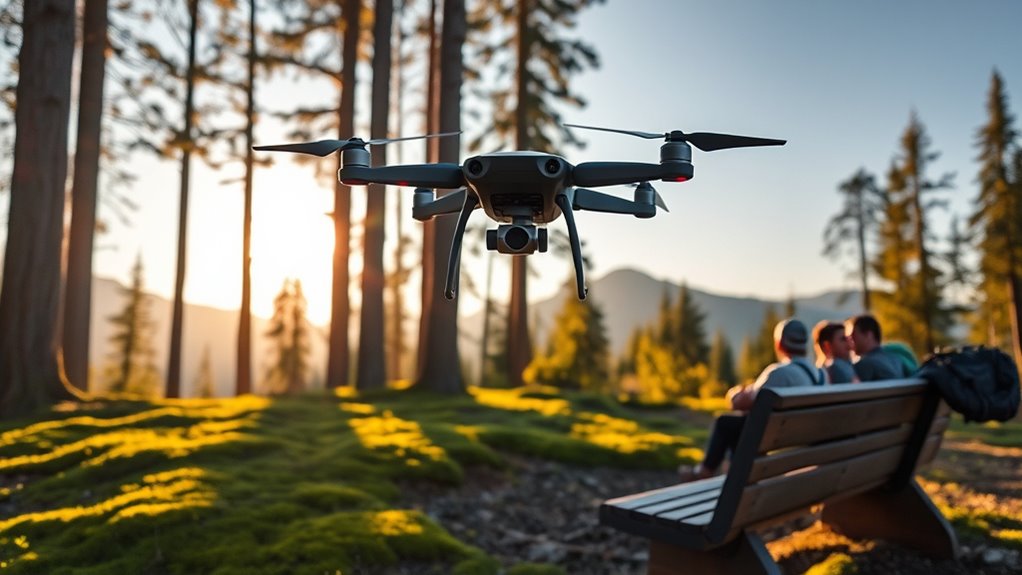 fly responsibly in open spaces