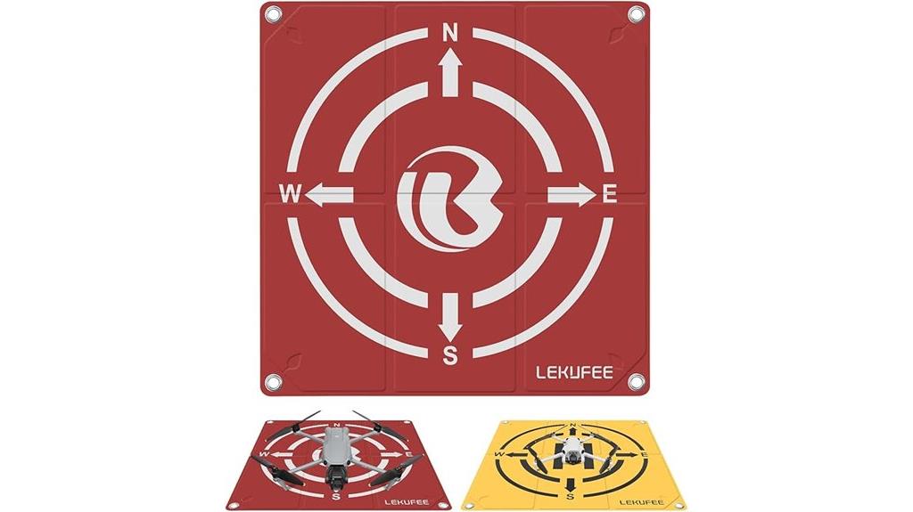 foldable drone landing pad