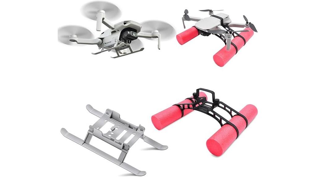 foldable mini drone landing gear