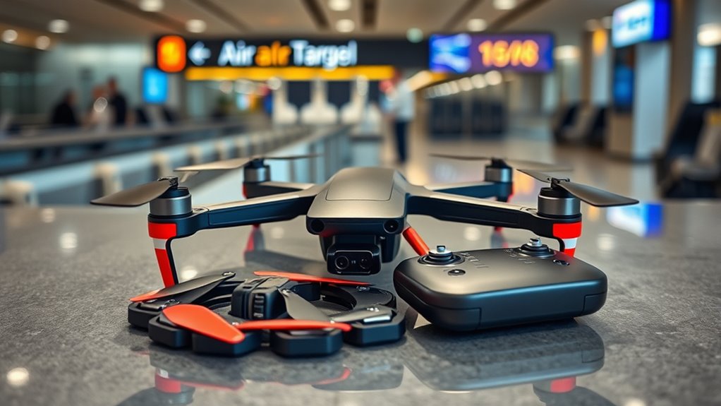 follow drone airline regulations