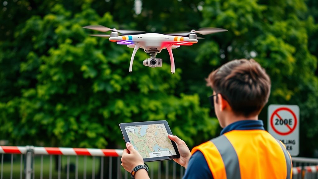 follow local drone regulations