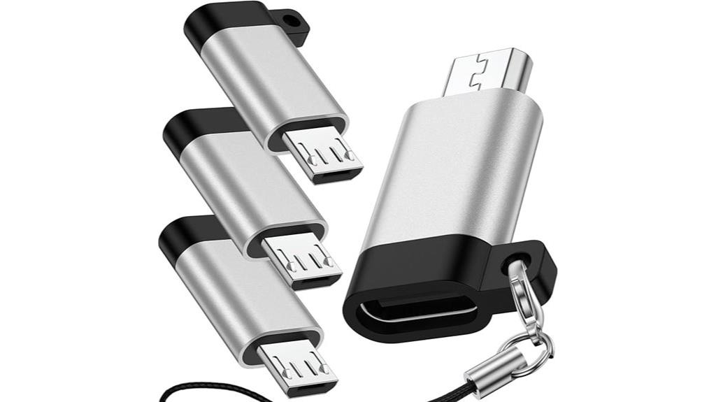 four pack usb c adapters