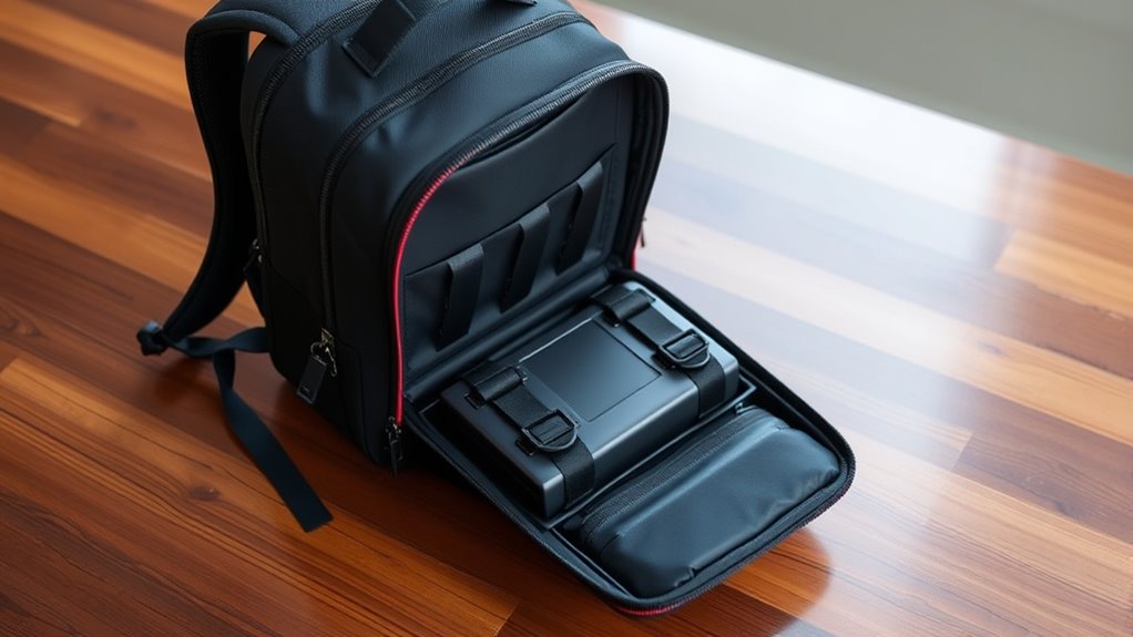 fpv backpack battery storage