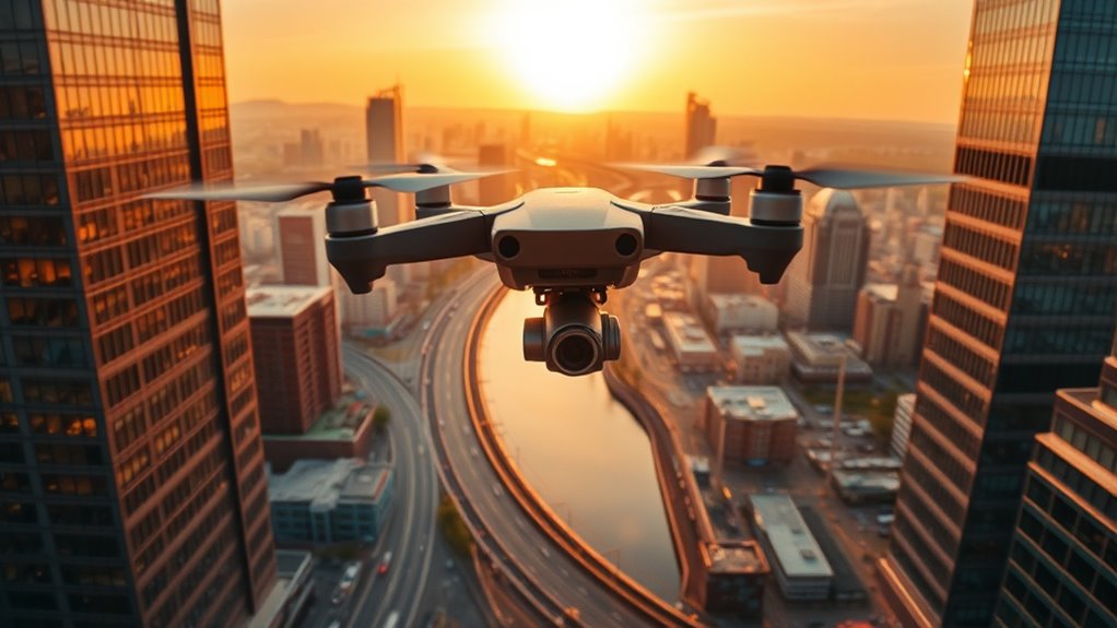 fpv drones one take shots