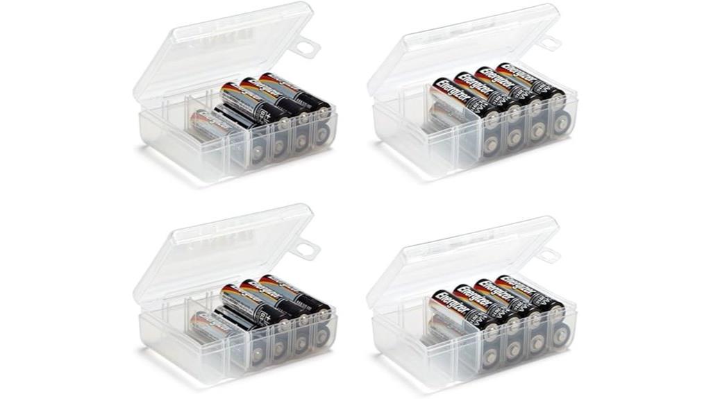 glossy battery storage set