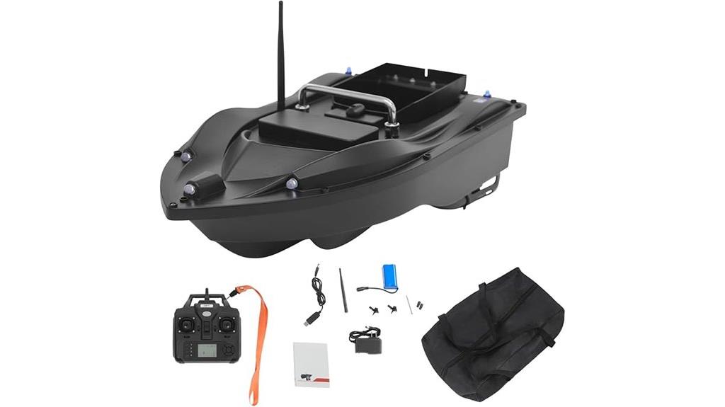 gps equipped rc bait boat