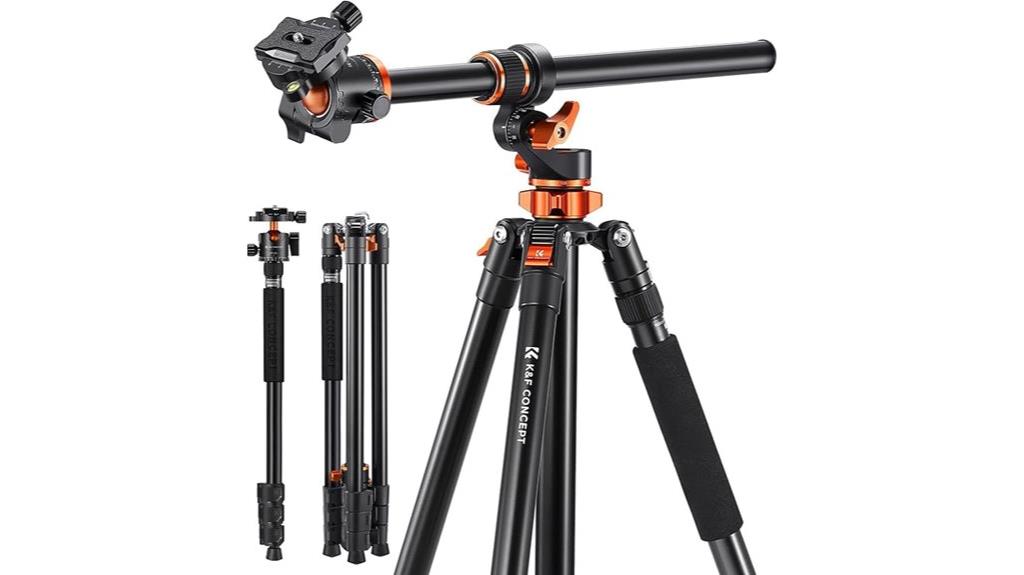 heavy duty telescopic camera tripod