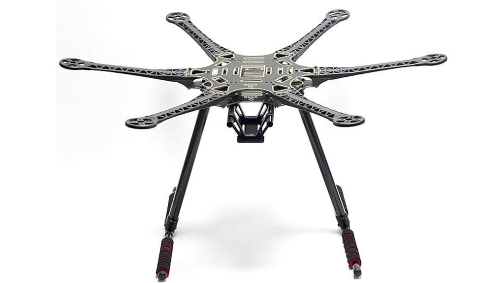 hexacopter frame with carbon