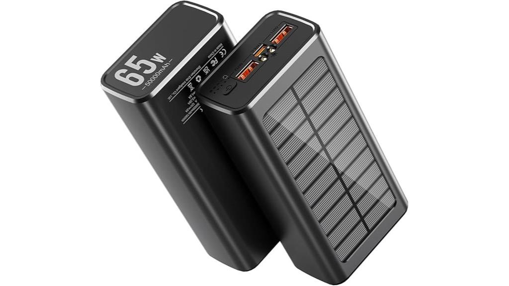 high capacity solar charger