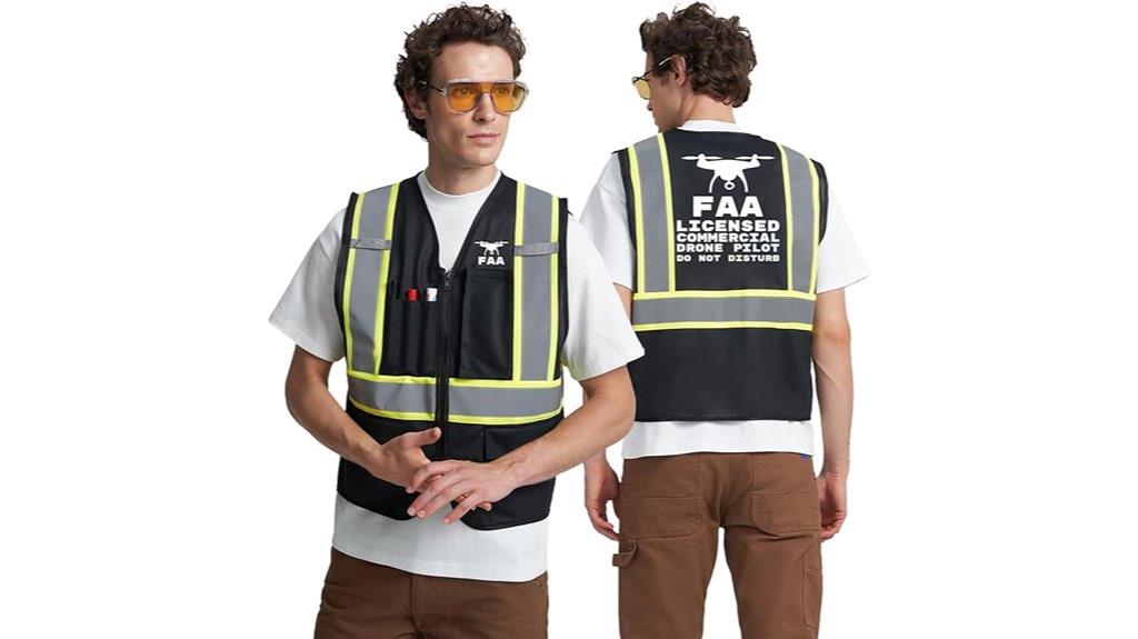 high visibility security vest