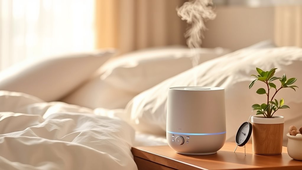 humidifier features for comfort