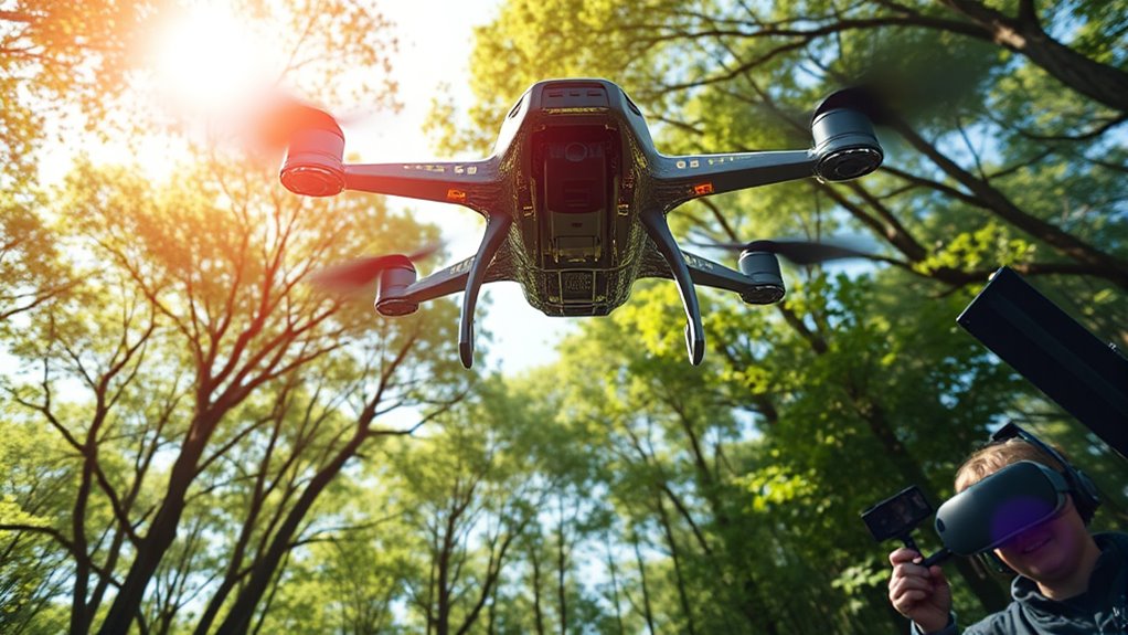 immersive first person drone experience