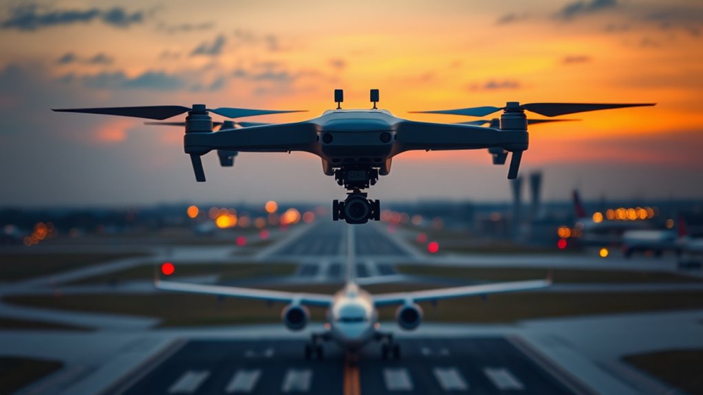 integrated autonomous drone traffic