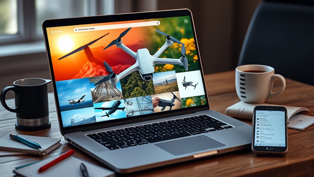 join drone community forums
