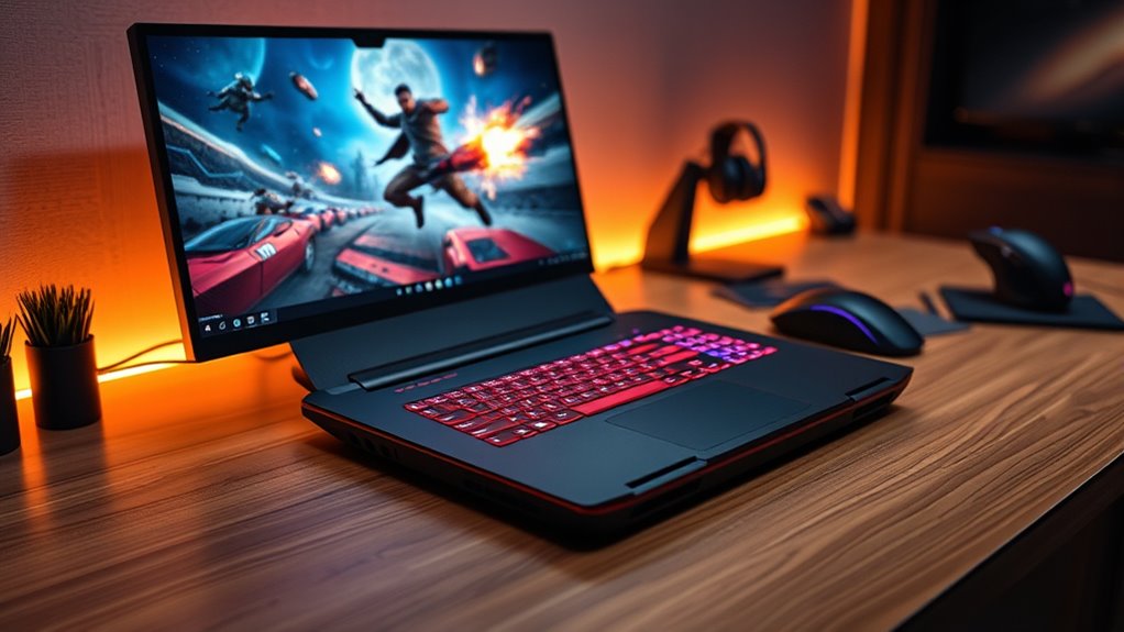key gaming laptop features