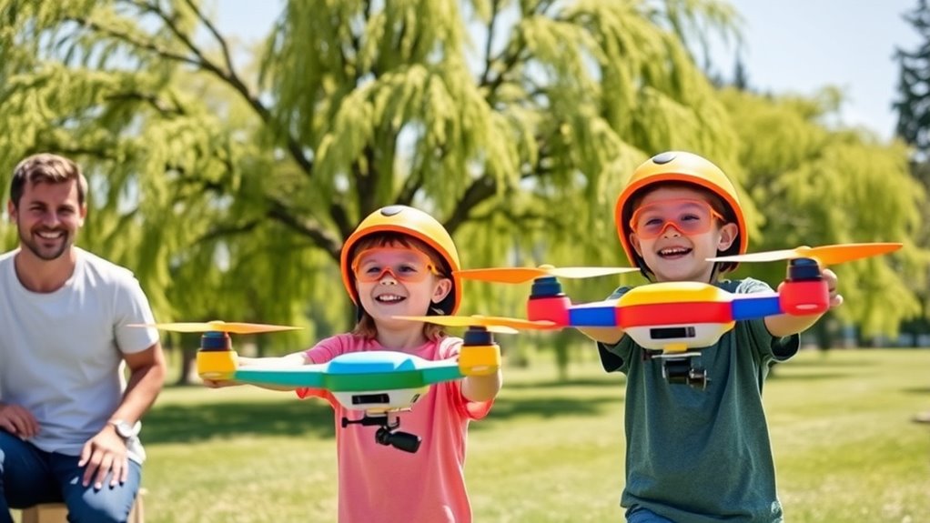 kids safe drone flying
