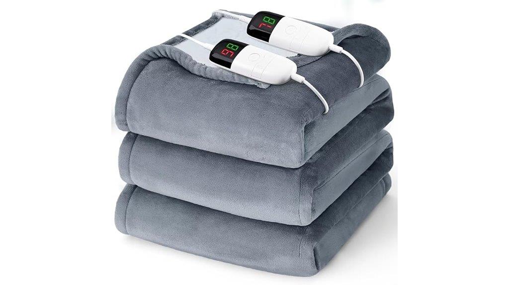 king size dual control blanket