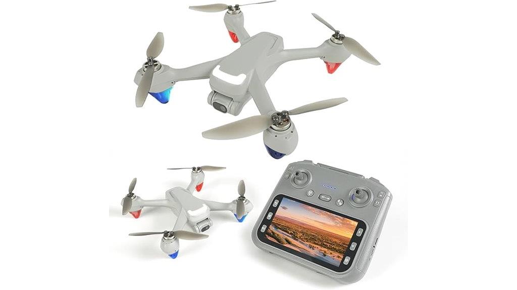 large screen remote drone
