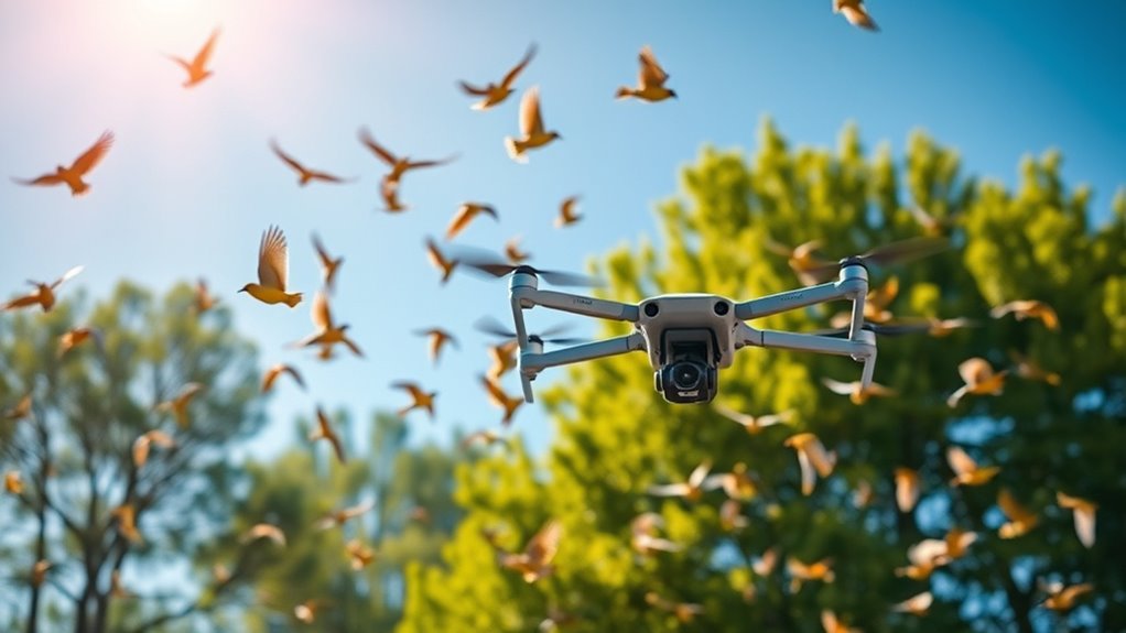 layered bird collision prevention